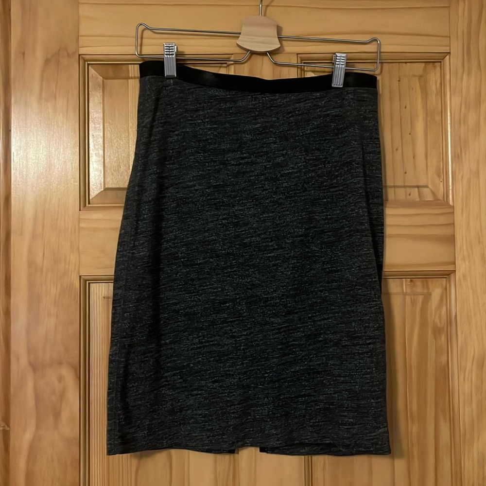 Express dark grey skirt